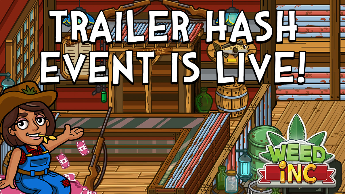 Weed_Inc_Game's tweet photo. ๐ค Howdy Entrepreneurs! We're kicking up a storm and gettin' ready to grow big, because an all new Trailer Hash #Event is now LIVE!! Head on down and win yourself some fancy prizes! You'll be madder than a wet hen if you miss this chance!!๐พ๐ข๏ธ๐ #WeedInc
https://t.co/Ze0e7y7lGq https://t.co/t4Cokz8raO