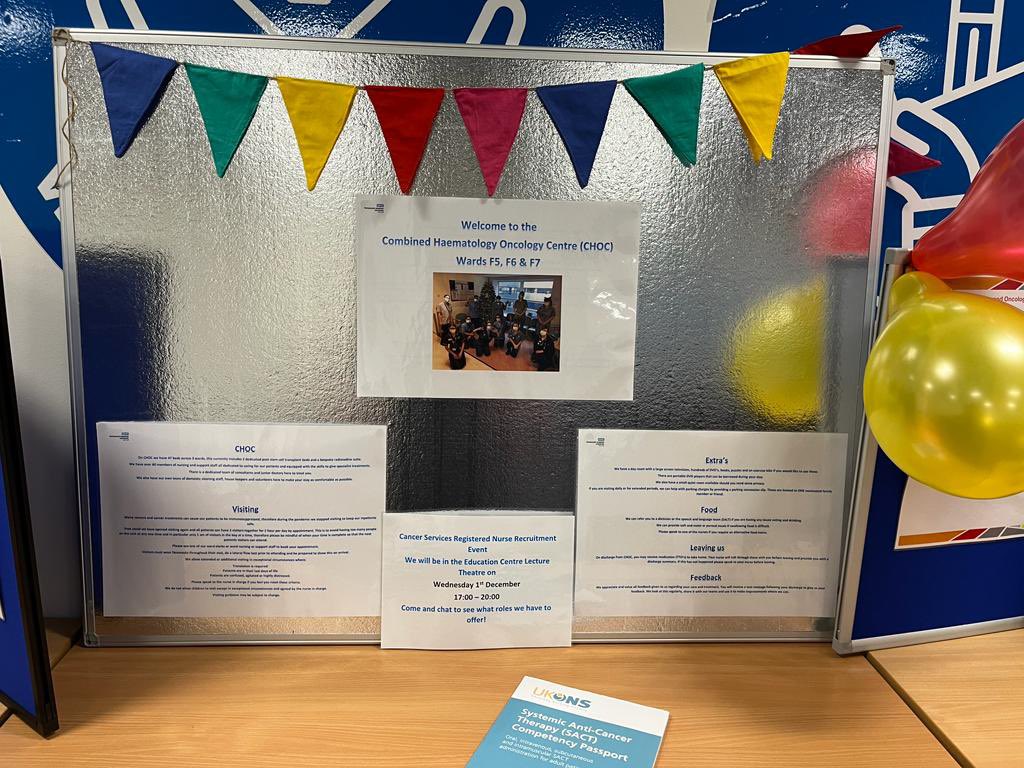 CHOCwardsPHUT's tweet photo. Cancer Services Recruitment Event underway! We’re here until 8pm - Come and say hello! https://t.co/MRWLzkxKrR