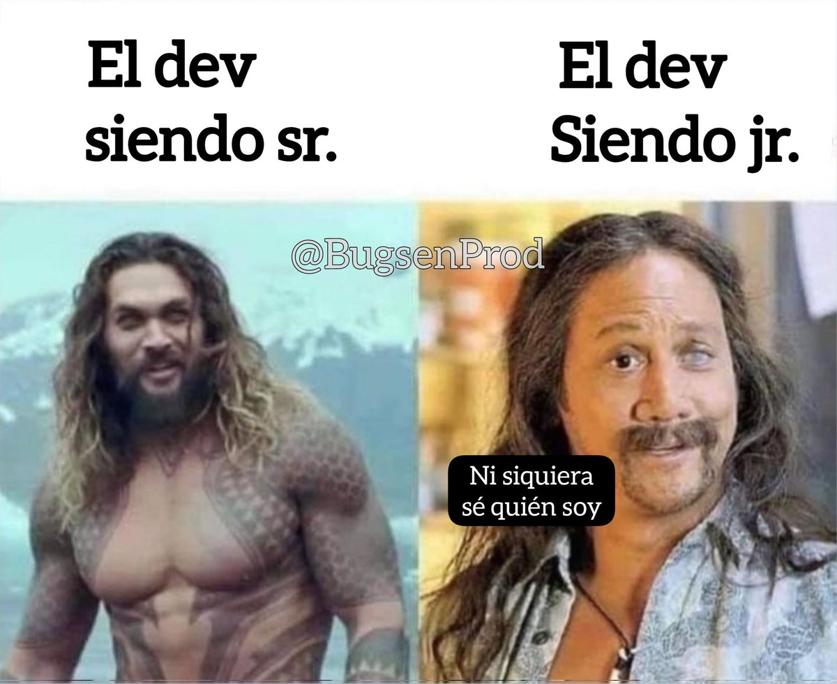 BugsenProd's tweet photo. Ese es el secreto, nunca sabes quién eres  🤭😅

#memesenespañol #memes #memestech #technology #tech #devs #developers #programadores #programming #comedia #comedy #risas #jueves #diciembre🎄 https://t.co/8VqKngn9KM