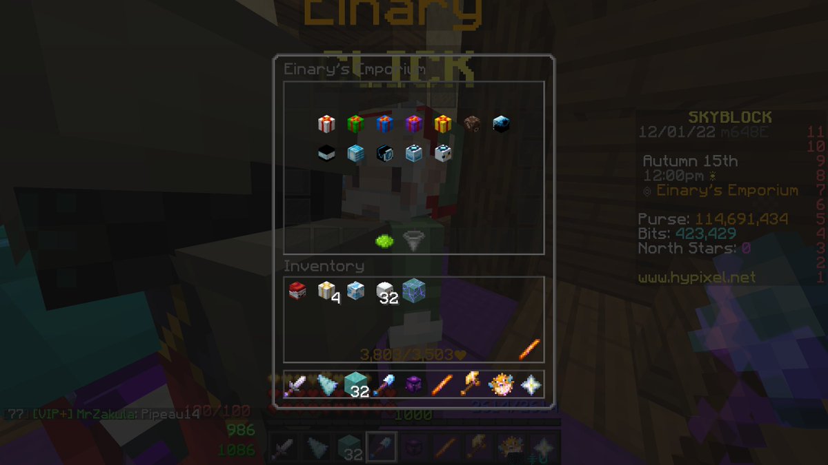 Hypixel SkyBlock News on Twitter "In the village there is a new NPC