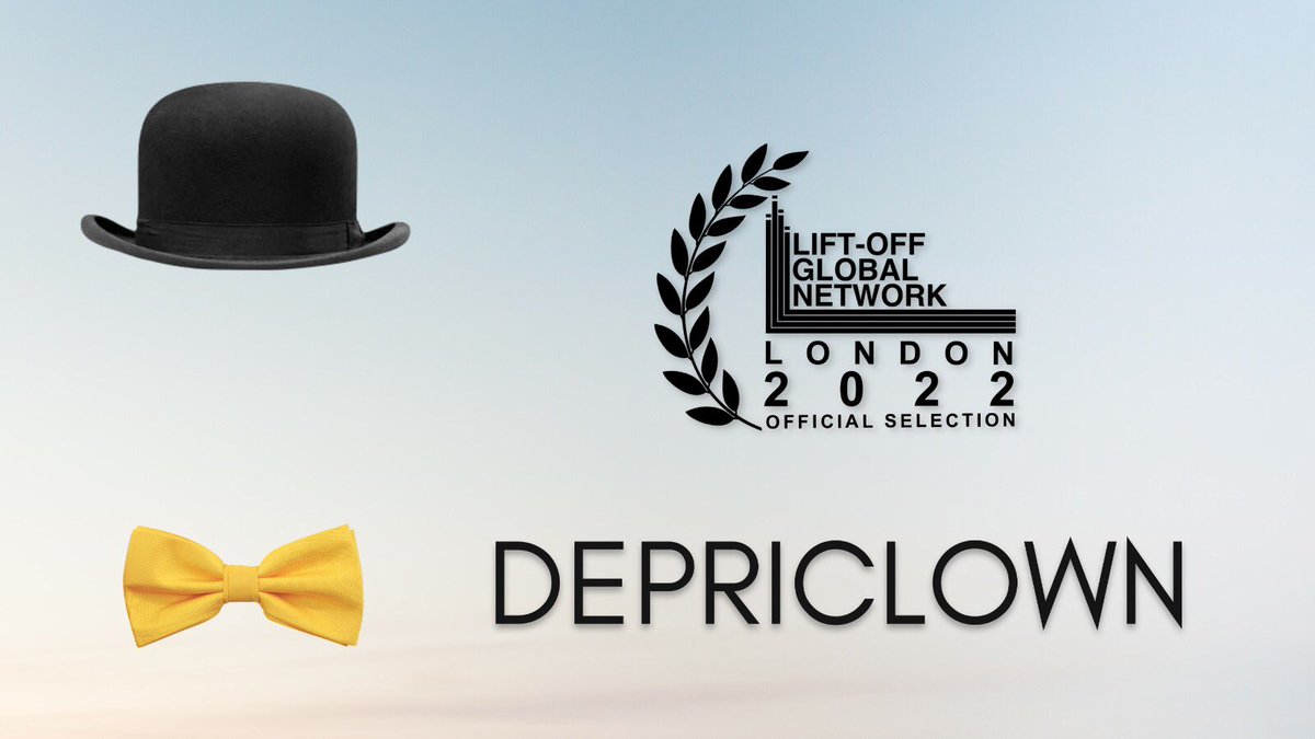 Depriclown is selected for London Lift-Off Film Festival by <a href="/liftoffnetwork/">Lift-Off Global Network</a> !! #proud #filmfestival #shortmovie #firsttime #writer #director