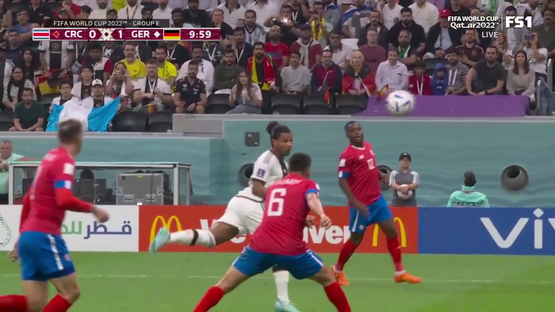 Another look at this goal by Gnabry for Germany 🇩🇪”