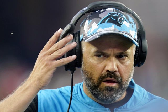 Disgusting. Kanye West tells Alex Jones that he “sees good things about Matt Rhule.”