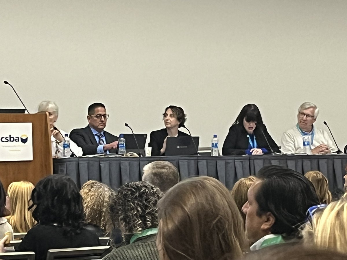 DrRenaeBryant's tweet photo. Excited to learn more about “How Boards Listening to Students Can Improved Student Engagement &amp; Achievement” from some of my favorite leaders for the benefit of our scholars, colleagues, families and community! @CSBA_Now @JerryAlmendarez @ACSA_info #CSBAAEC @ACSAXVII @AASAHQ https://t.co/NwX0tVRRlg