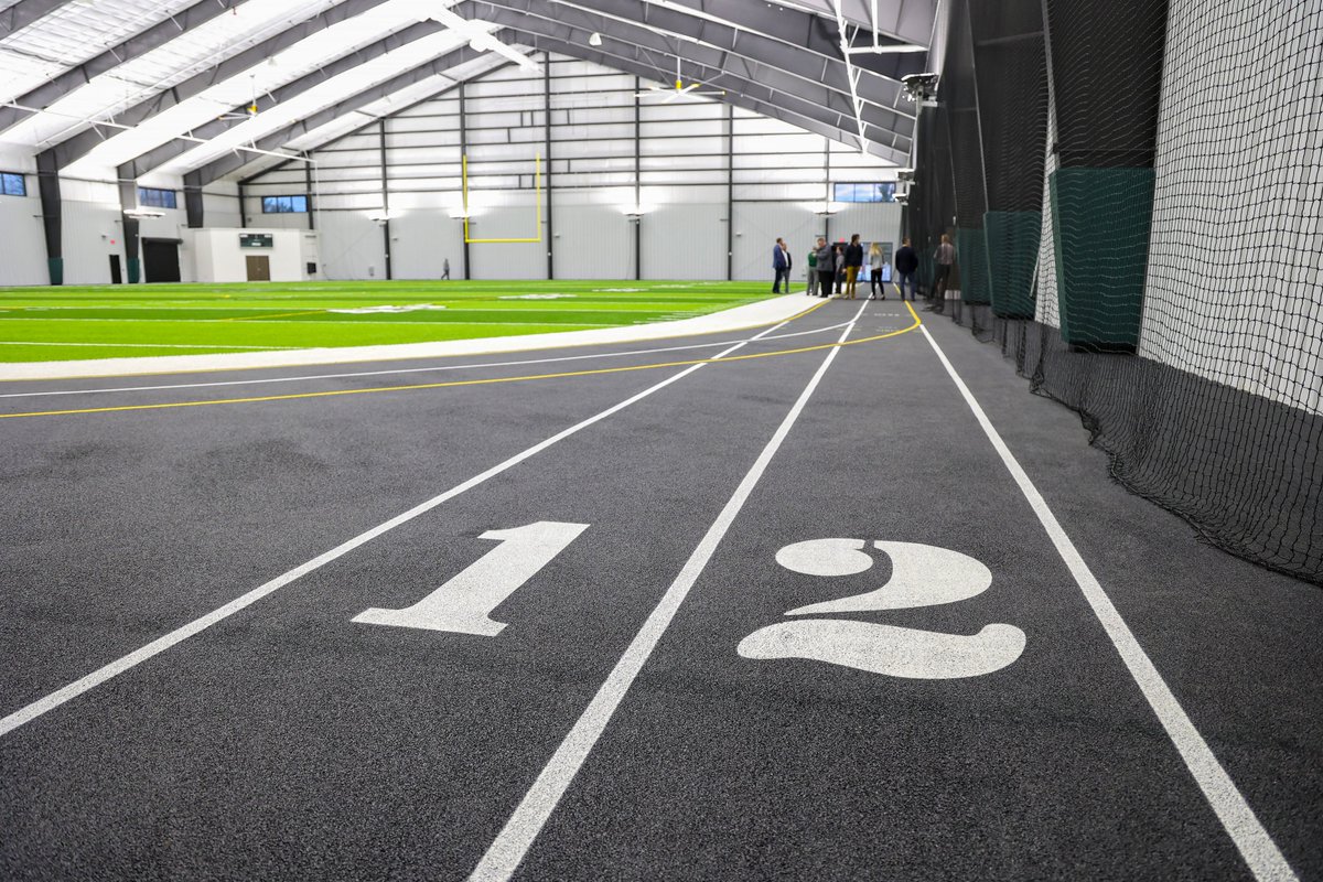 JenisonSchools's tweet photo. Introducing the new Wildcat Fieldhouse! This week the Board of Education held a ribbon cutting ceremony to celebrate the 70-yard indoor turf practice field, 2-lane indoor track, education room, &amp; cheer room. Join us for a special community open house from 5-7 p.m. on Dec. 8! https://t.co/PFOc7dOgw4
