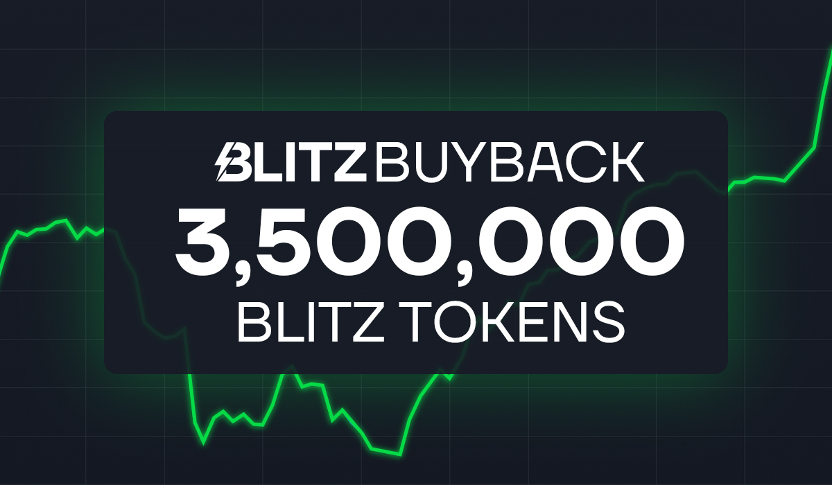 ✊ Just another $BLITZ buyback!

💸 In the recent days we bought back 3,500,000 BLITZ tokens worth at the current price $25,100.00

#buyback #blitzlabs #BinanceSmartChain #BSCgem #BSC $BNB $AVAX $FTM $ETH $SOL $MATIC $DOT
