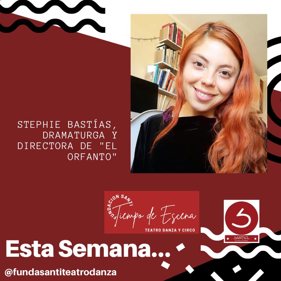 santiteatro's tweet photo. Esta semana en #tiempodeescena tendremos una conversación con Stephie Bastías, dramaturga y directora de " El orfanato", última entrega de su Trilogía del Encierro.
Puedes ver la obra en @teatrocamilohenriquez https://t.co/xNEnEGpPhS