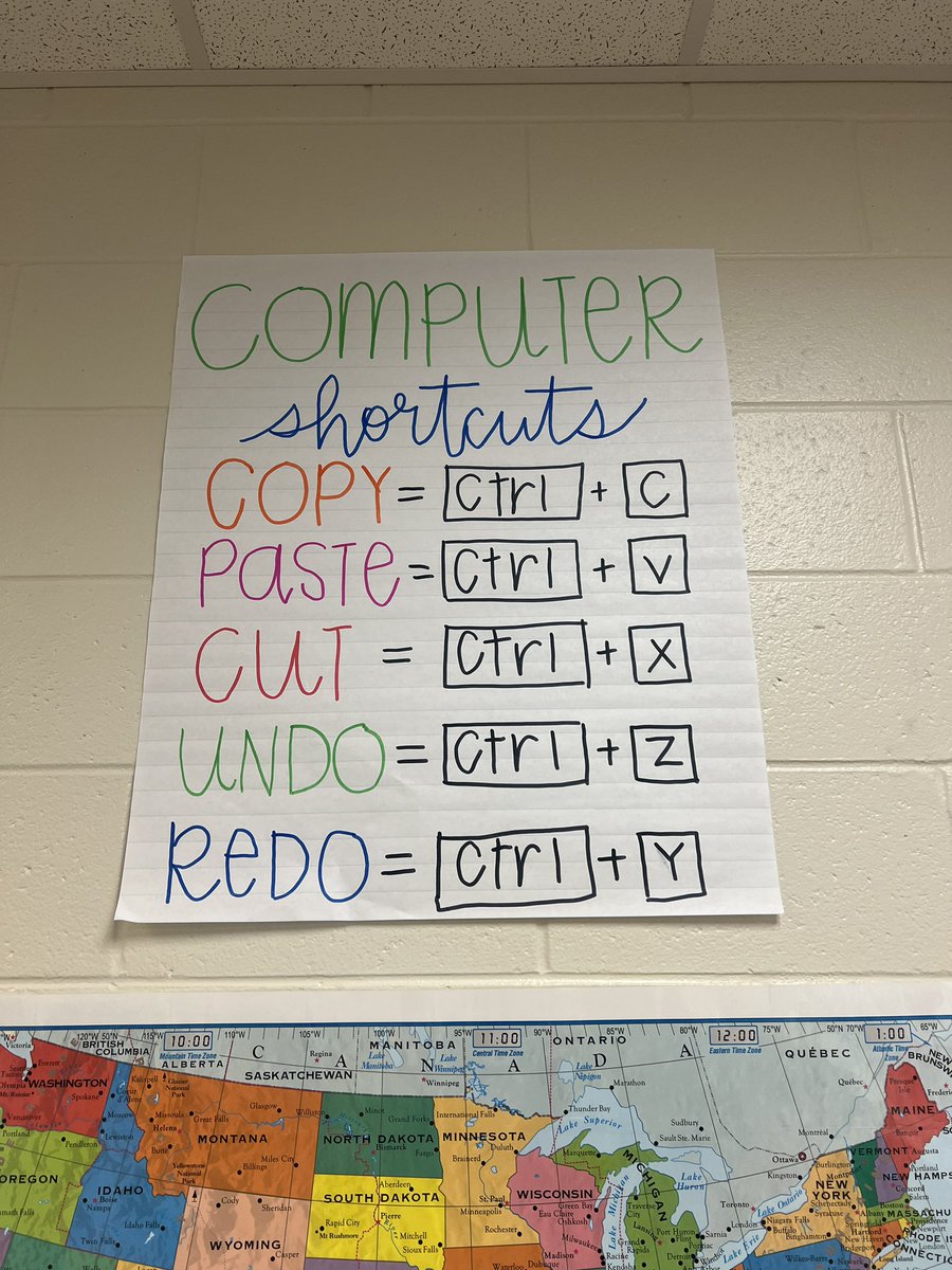 Helping students with computer shortcuts with this new anchor chart! #ccsdconnectED23 <a href="/AtCcsd/">AT_CCSD</a> <a href="/ITSCCSD/">Instructional Technology Cherokee County Schools</a>