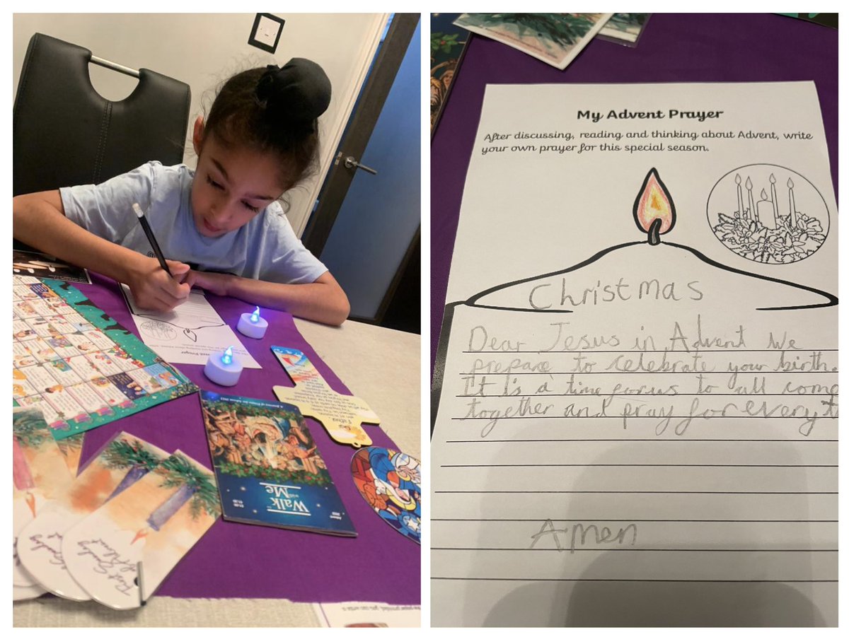 prabi_k's tweet photo. Feeling blessed to have the advent prayer bag tonight 🙏🏼❤️    @StMaryB17 
#1stDecember #Advent #3T https://t.co/8ooIrxKjUK