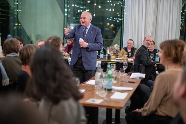 Proost, op uw gezondheid! 🇧🇪 – Impressionen vom Empfang im Rahmen unserer Belgien-Tour mit dem Vizepräsidenten des Fördervereins der <a href="/BSsinfonietta/">Basel Sinfonietta</a> Dr. Heiner Vischer im <a href="/deSingel/">DE SINGEL</a> in Antwerpen. 📸: @brat_goldie @baldurbronniman