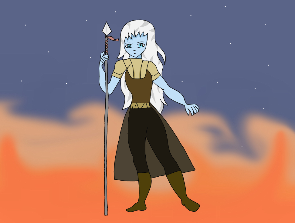 Katelyn93525491's tweet image. @RaytheReign Hello this is my attempt at making a oc that is whatever species of alien Khoth is (I know that sounds bad but I have the memory as a goldfish Lmaoo)