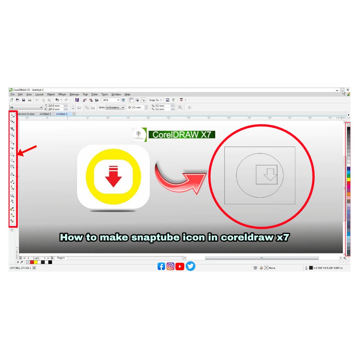 DesignCoreldraw's tweet image. Full video
Check out my YouTube channel
youtu.be/gobegIeGPMI
__________________________________

#coreldraw #design #designer #tutorial #graphicdesign