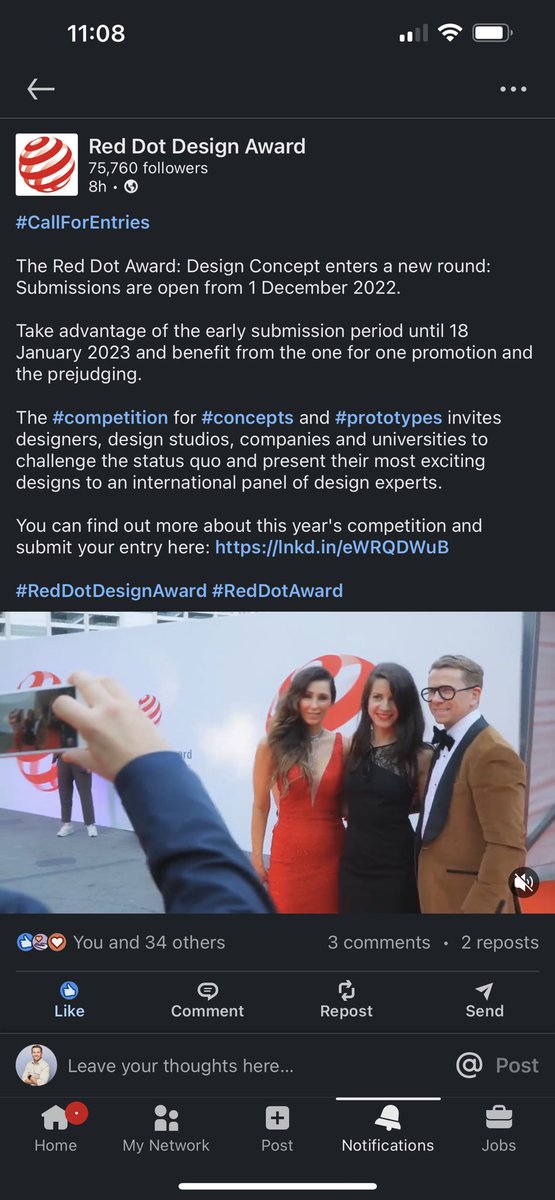 Thank you <a href="/reddot/">Red Dot</a> #revvypro