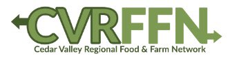 What is the Cedar Valley Regional Food and Farm Network? CVRFFN is a coalition that is working to help food insecurity, create food and farm related economic opportunity, and raise awareness of local food resources in the Cedar Valley. #cvrffn #supportlocal