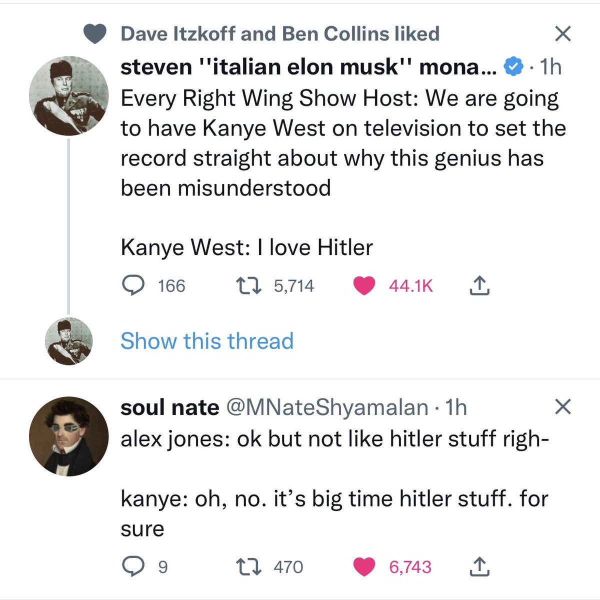 imagine reading these tweets like 10 years ago