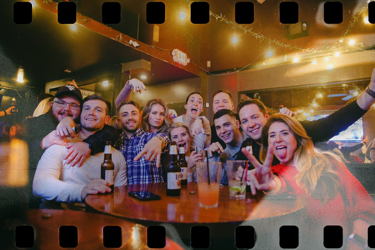 Happy December and welcome back from break! Ready to finish this semester strong starting tonight at 9 PM🎉
Thursday Specials:
•$2 Mixed Drinks
•$2 Busch Lt
•$5 Vodka Red Bulls