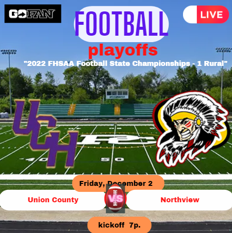 🏆STATE SEMIFINAL🏆
<a href="/UCH_Football/">Union Co. Football</a>🆚<a href="/nhschiefs/">🏈NHSChiefs🏈</a>
🏈Friday Night
🎥live stream - bit.ly/3Adq2ry✅
🎟️gofan.co
⏰December 2 @ 7p.
let's go!!!
<a href="/rileyreeduf/">Riley Reed</a> <a href="/C_Mart1353/">Chris Martinez</a> <a href="/RufusJefferson3/">Coach Jefferson</a> <a href="/JamezJamison/">Ja’mez Jamison</a> <a href="/Auntrell5/">Auntrell Ross</a> <a href="/Ezekiel04779230/">𝑬𝒛𝒆𝒌𝒊𝒆𝒍 “𝑳0𝒄𝒌𝑺𝒎𝒊𝒕𝒉’’ 𝑻𝒂𝒚𝒍𝒐𝒓</a> <a href="/_daylyn3/">𝕯𝖆𝖞𝖑𝖞𝖓 𝕯.</a> <a href="/Mikah66678967/">Mikah Wilson</a>