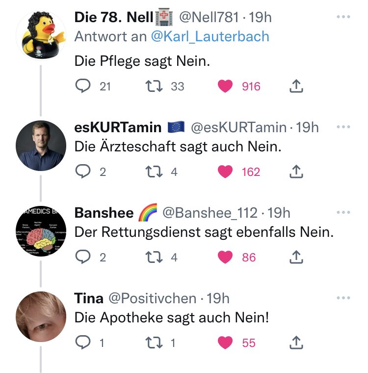 Lauterbach: „Wir sind gut vorbereitet.“

Menschen vom Fach: