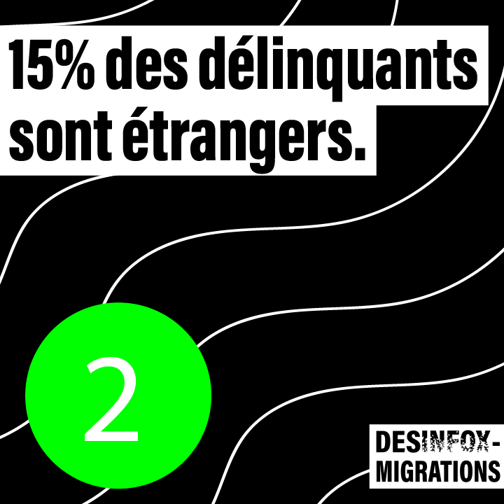 DesinfoxMig's tweet photo. Un chiffre beaucoup évoqué ces derniers temps. 
Des éléments pour expliquer ce chiffre autour de la dinde de Noël : 1) le mot "étranger" couvre plein de réalités et 2) les délits sont souvent liés à la précarité https://t.co/jtguh2MrDo