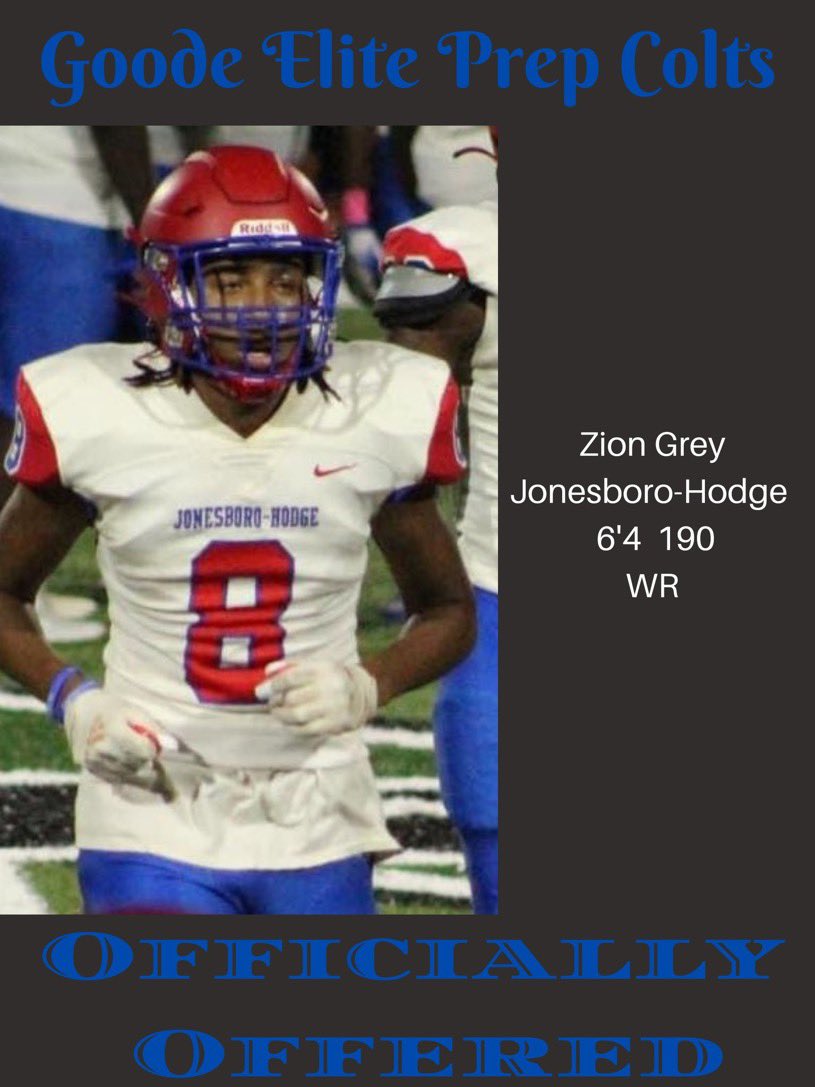 nlmbzee's tweet photo. Blessed to receive my second offer from @GoodeElitePrep #AGTG🙏🏾 @i10toi20 @marqucee https://t.co/2CHfmJho3h