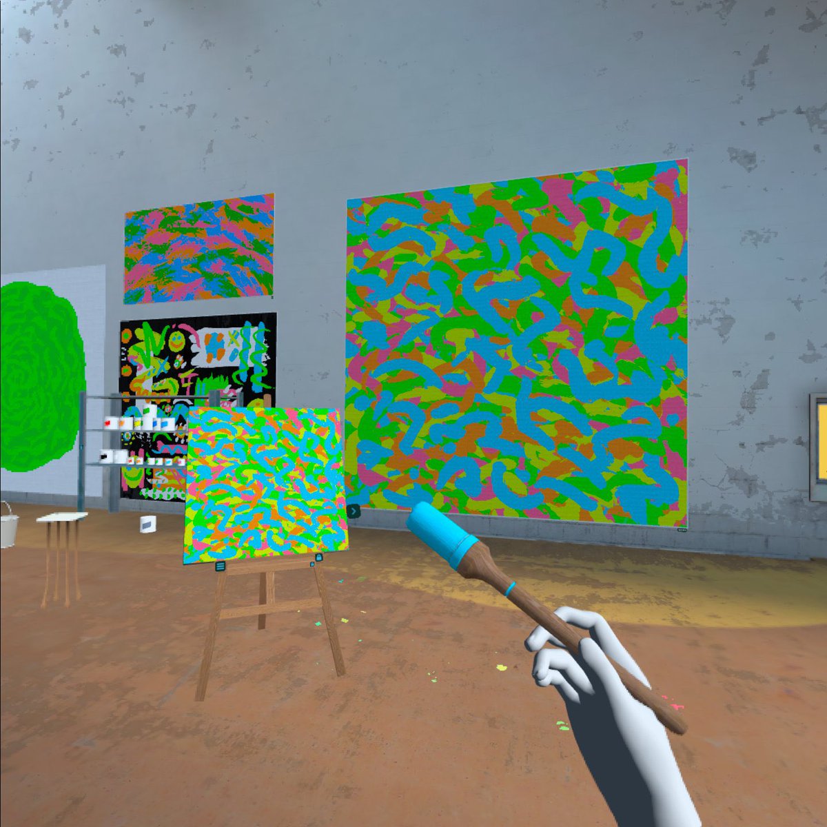 infinite_ric's tweet photo. VR PANTING 11•5•22 https://t.co/KCLaT4bTqO #vr #VirtualReality #painting #digitalart #nft #eth https://t.co/mjYBSx20yR