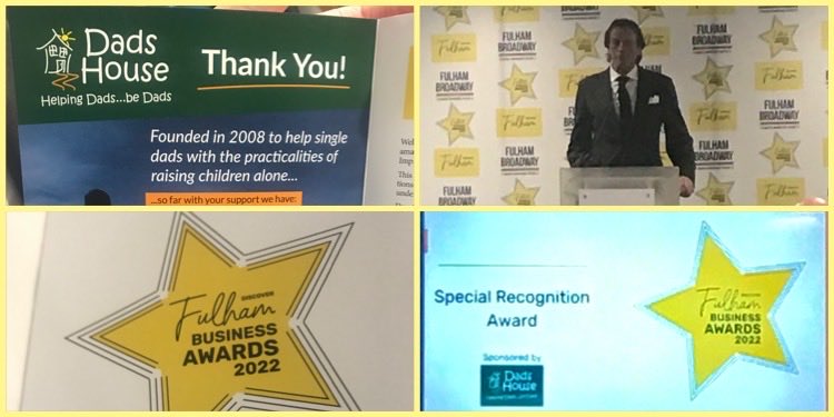 Congratulations #WilliamMcGranaghan @Dadshouse for recognition by the ⁦<a href="/fulhambusiness/">FulhamBusiness</a>⁩ Awards ⁦<a href="/ChelseaFootie/">Chelsea Football</a>⁩ #specialRecognitionAward <a href="/RBKC/">Royal Borough of Kensington and Chelsea</a> #H&amp;FCouncil