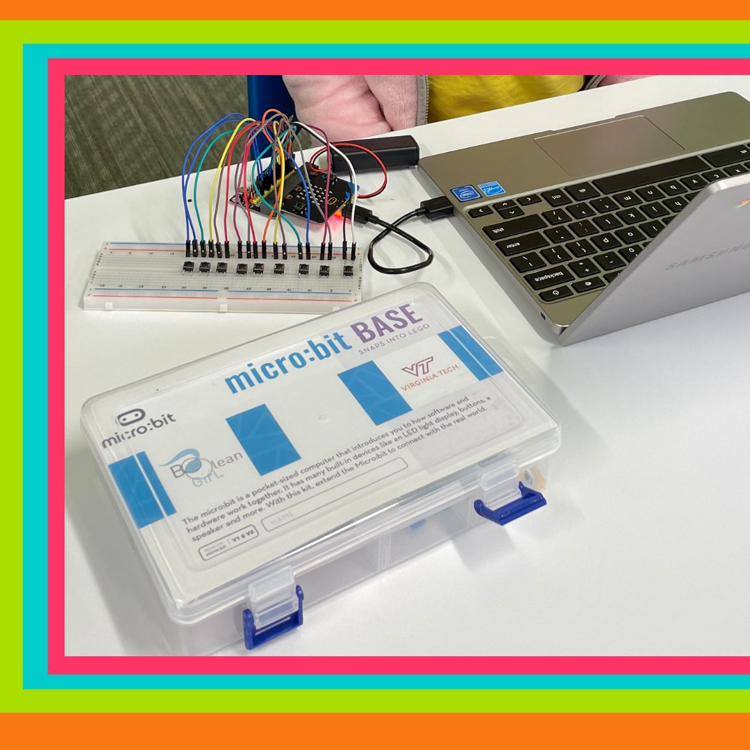 BooleanGirlProj's tweet image. You can be a part of the change!
By donating to micro:bit for all, you'll be doing your part in ensuring that more girls have the opportunity to join the world of STEM!
Head to microbitkit.com to learn more & donate.
#microbit #microbits #microbitprojects #stemgirls