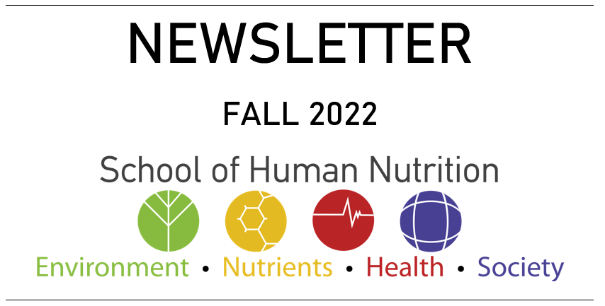 Welcome to our School of Human Nutrition Newsletter!

Explore the news, events and achievements from our School!

mcgill.ca/.../shn_newsle…