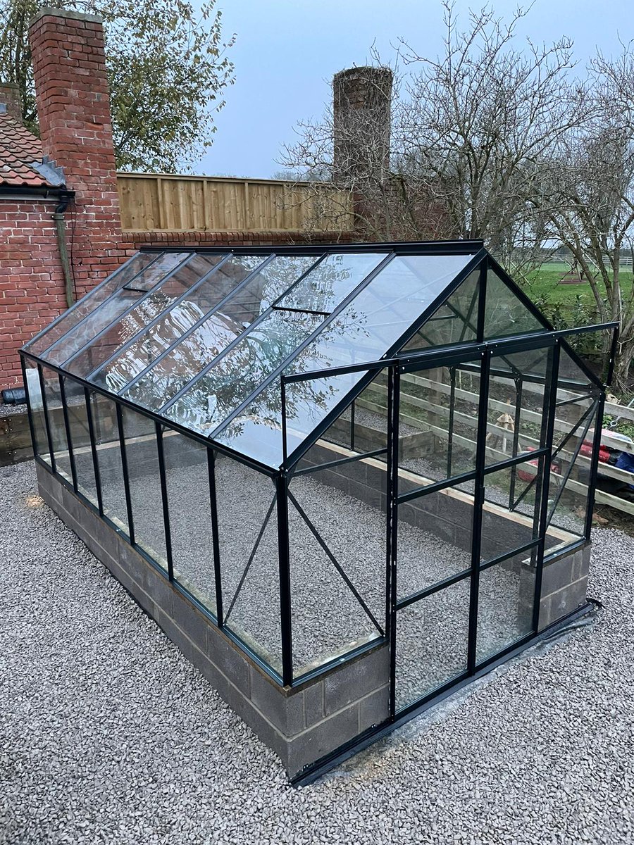 Stunning <a href="/VitaviaLtd/">Vitavia Greenhouses</a> Cassandra 14x8 Installed In Malton Today