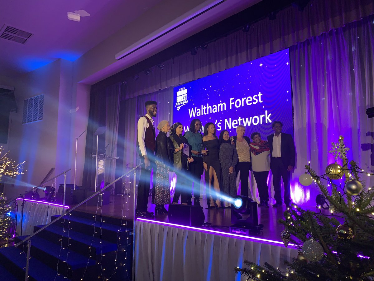 Onto the next accolade: Waltham Forest for All Award 🥇

And it goes to...

Waltham Forest Women’s Network

Congratulations, @wf_women