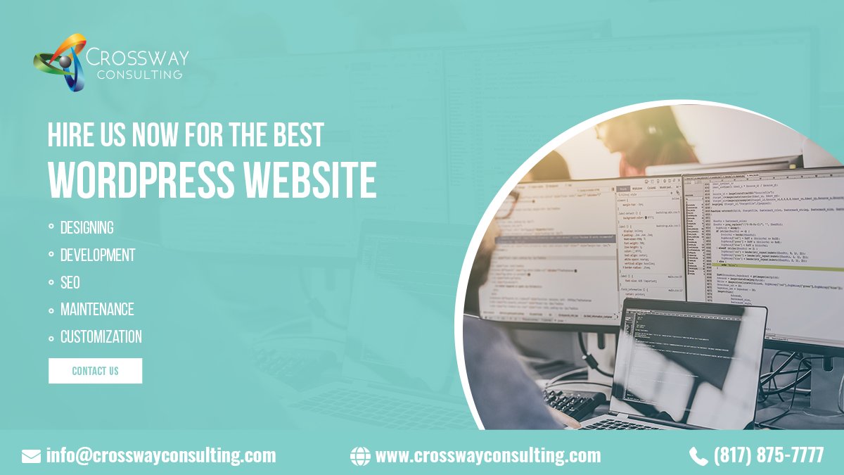 CrosswayConsult's tweet image. Need a WordPress Website? 
We are here to design an attractive and unique website for you. 
Contact Now
📞 (817) 875-7777
📧info@crosswayconsulting.com
#wordpress #websitedesigning #customizedwebsite  #digitalmarketingagency #socialmediamanagement #crosswayconsulting