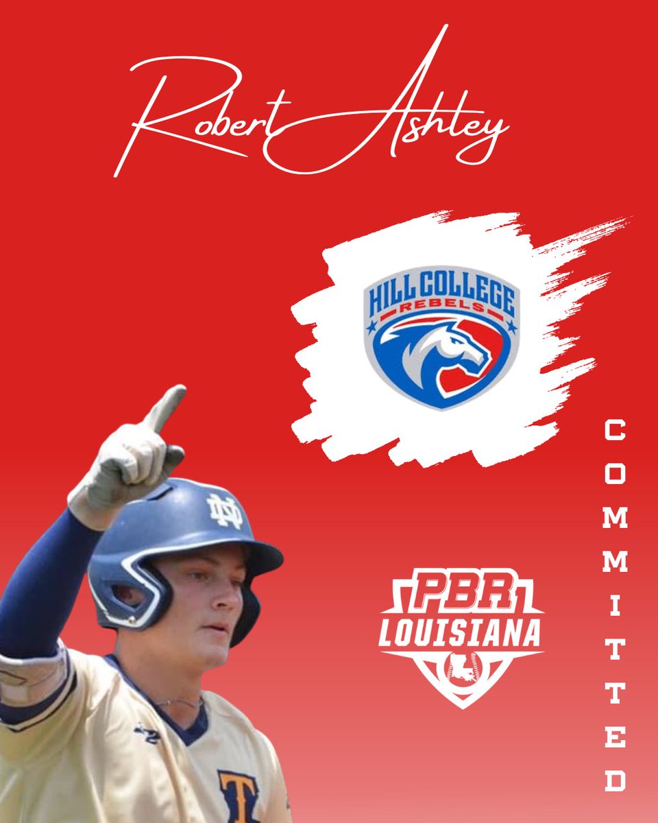 Congratulations to 2023 Robert Ashley (North Desoto HS) on his commitment to Hill College.  #BeSeen

<a href="/prepbaseball/">Prep Baseball</a> 

🗣️ bit.ly/3AWAZhB