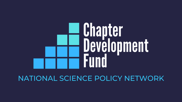 Looking for funding to support your chapter's #SciPol, #SciComm, #SciDip, or #advocacy goals? Apply for our Chapter Development Fund! The fund provides up to $1000 per year to support the growth and development of NSPN chapters.

Learn more and apply: ow.ly/9Jxv50LRWMh