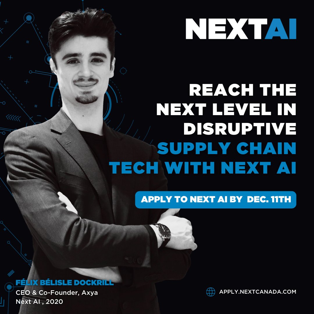 Join a global network of innovators to take your AI-focused supply chain startup to the next level. 

Book a session with a Next AI Venture Manager - Supply chain: bit.ly/NextAI_2023Rec…