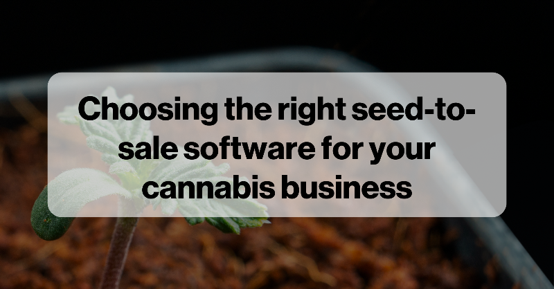 ElevatedSignals's tweet photo. Cannabis software isn't what it used to be five years ago. Modern solutions offer functionality beyond basic inventory management and traceability. Our blog breaks down everything you need to know to choose a platform that suits your unique business needs. #cannabissoftware