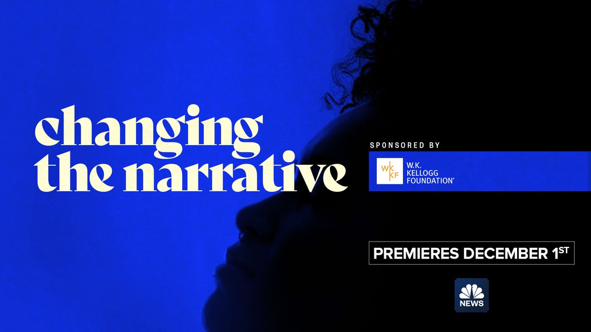 WKKF (@wk_kellogg_fdn) on Twitter photo Together w/<a href="/NBCUniversal/">NBCUniversal</a>, we’re sharing “Changing The Narrative,” a 14-part #DigitalSeries exploring #RacialHealing across the U.S. The series will culminate on Jan. 17, 2023, at National Day of Racial Healing: An MSNBC Town Hall in New Orleans. wkkf.co/ga16 Together w/<a href="/NBCUniversal/">NBCUniversal</a>, we’re sharing “Changing The Narrative,” a 14-part #DigitalSeries exploring #RacialHealing across the U.S. The series will culminate on Jan. 17, 2023, at National Day of Racial Healing: An MSNBC Town Hall in New Orleans. wkkf.co/ga16