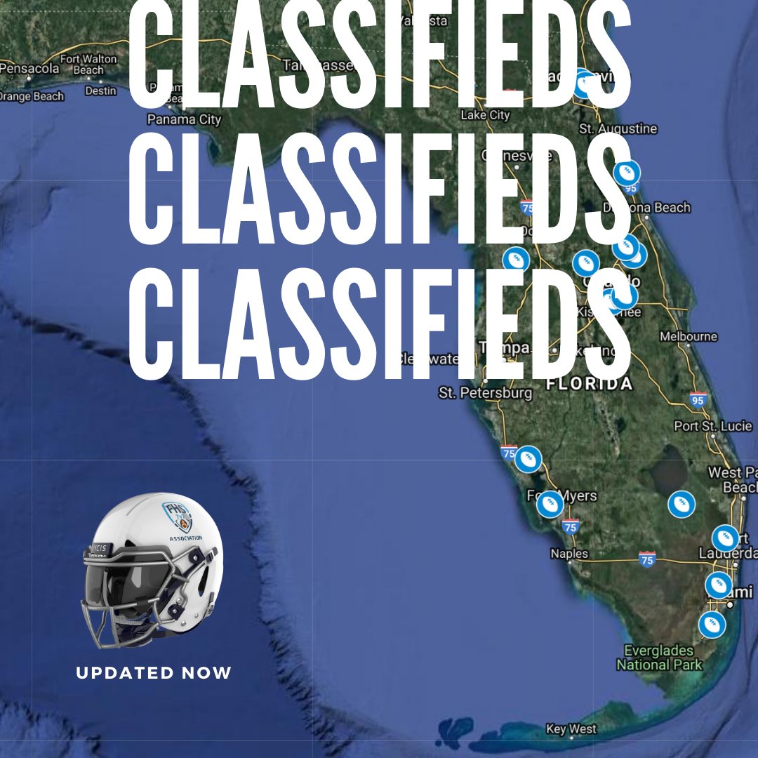 FHS7v7A (@FHS7v7A) on Twitter photo 2022-12-01 20:16:17 FHS7v7A Classifieds powered by @SYZMIKHeadGear are UPDATED for 12/1. Big day on the boards, w/lots of new postings. Check them out at fhs7v7a.com/page/show/5113… #UpGradeYourOFFSEASON If you've got a job/games wanted ad to submit, email info@fhs7v7a.com @FlaHSFootball FHS7v7A Classifieds powered by @SYZMIKHeadGear are UPDATED for 12/1. Big day on the boards, w/lots of new postings. Check them out at fhs7v7a.com/page/show/5113… #UpGradeYourOFFSEASON If you've got a job/games wanted ad to submit, email info@fhs7v7a.com @FlaHSFootball
