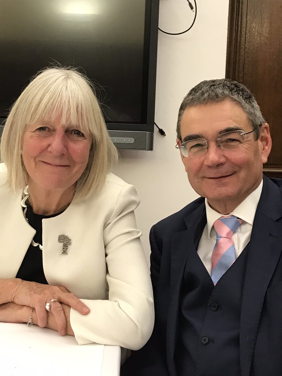 In exalted company..

Peter - President of the Society of British Neurological Surgeons

Deborah - President of the British Orthopaedic Association