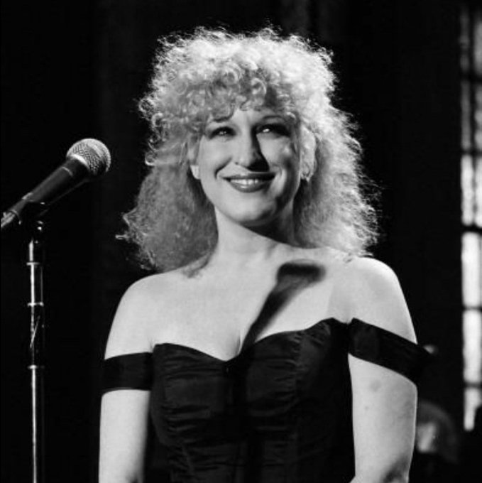 Happy Birthday to my birthday twin and one of my absolute favorites, Bette Midler!! 