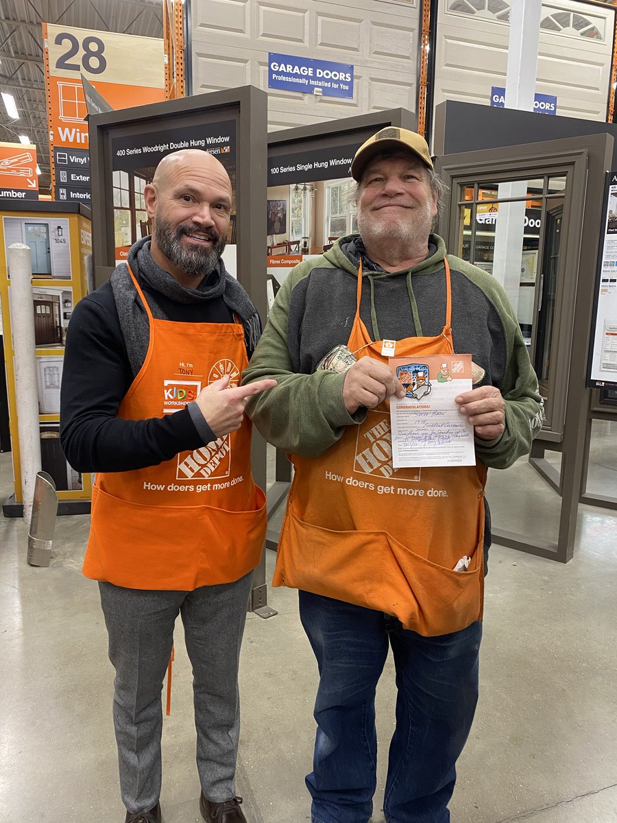 Join me in congratulating Steve From Peoria Home Depot! Steve takes good care of our Millwork customers! Many thanks #windows #doors ⁦@LilyGSV⁩