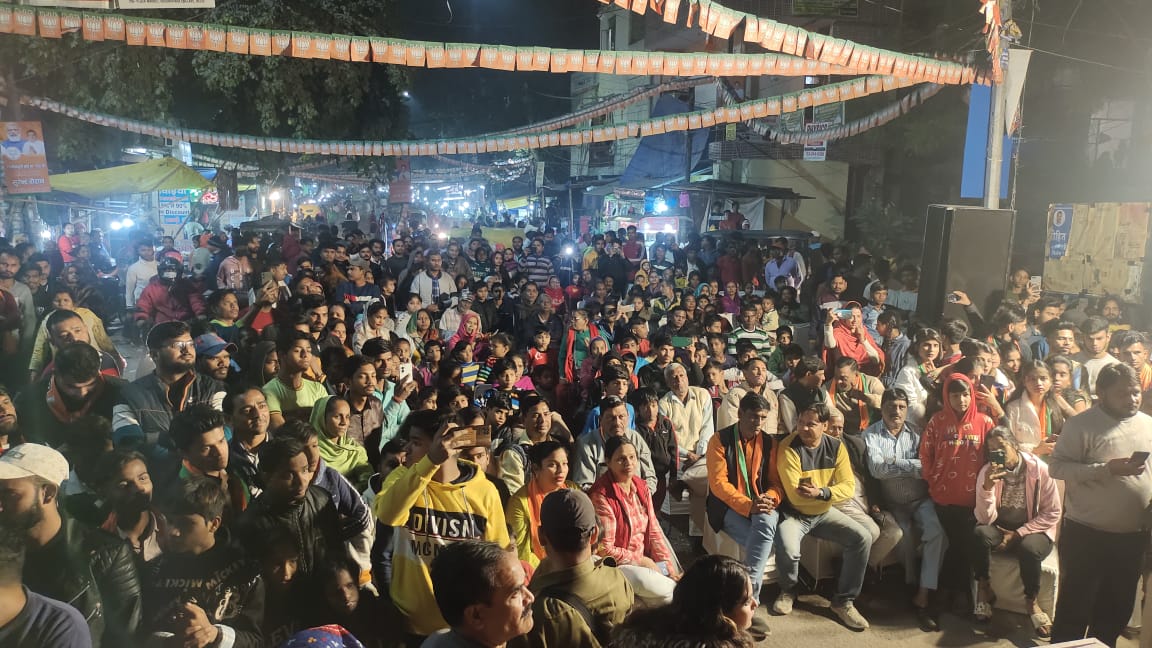 Lakshmirajbjp's tweet photo. त्रिलोकपुरी विधानसभा के वार्ड 192 में राज्य मंत्री अनूप प्रधान जी के साथ जनसभा को सम्बोधित किया।
#BJPINMCD https://t.co/uvp2ShZD0V