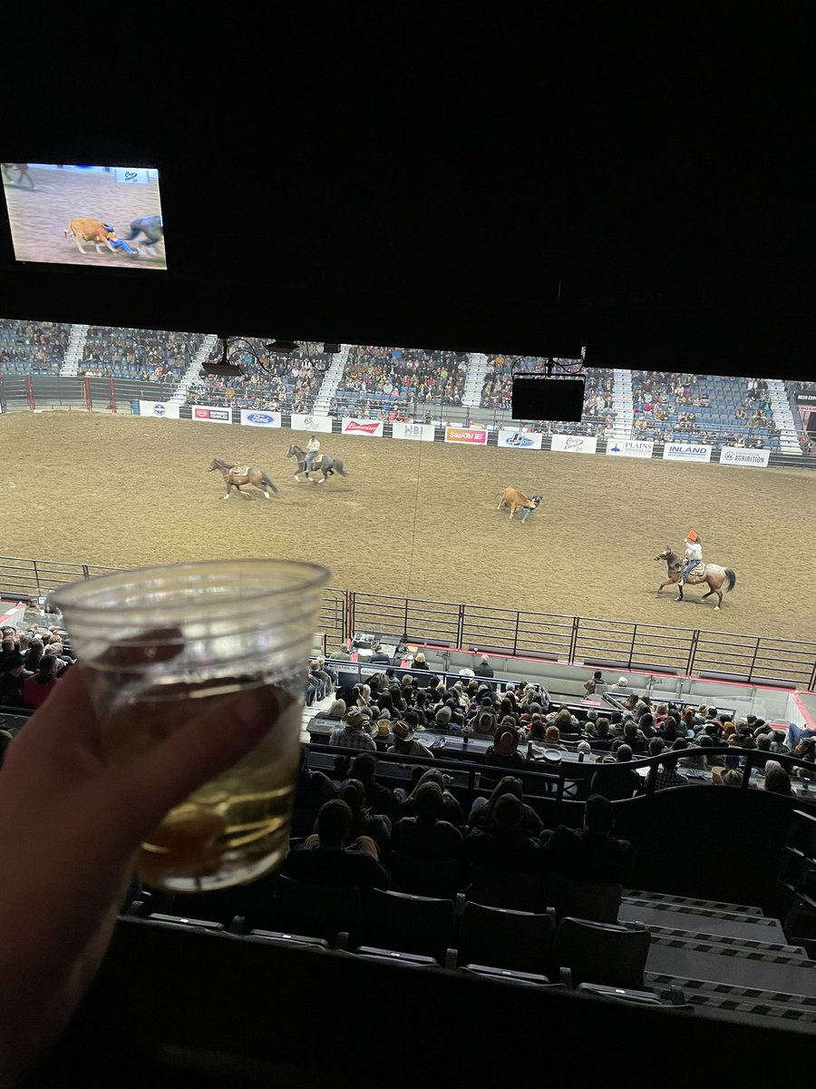 Thanks for the hospitality <a href="/bsproat/">Brady Sproat</a> great evening of socializing at <a href="/Agribition/">Canadian Western Agribition</a>