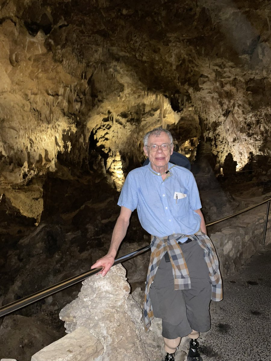 JimBobW49's tweet photo. @bryant_selena Check my legs in the bottom of Carlsbad Cavern National Park.  I Love You Lord! https://t.co/iWjTuSIWxN