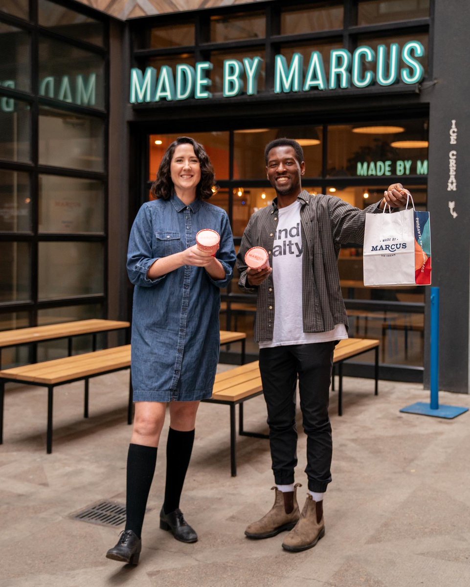 EllenDoty's tweet photo. Also!! Our pals at #madebymarcus created a custom “Espresso Martini” ice cream with the coffee. $2 from each pint goes to @TheAlexCHC @RadiusHealthYEG & they also come with a free download of our song “Red & Green” #holidaygiveback https://t.co/xKqFQNjCAh