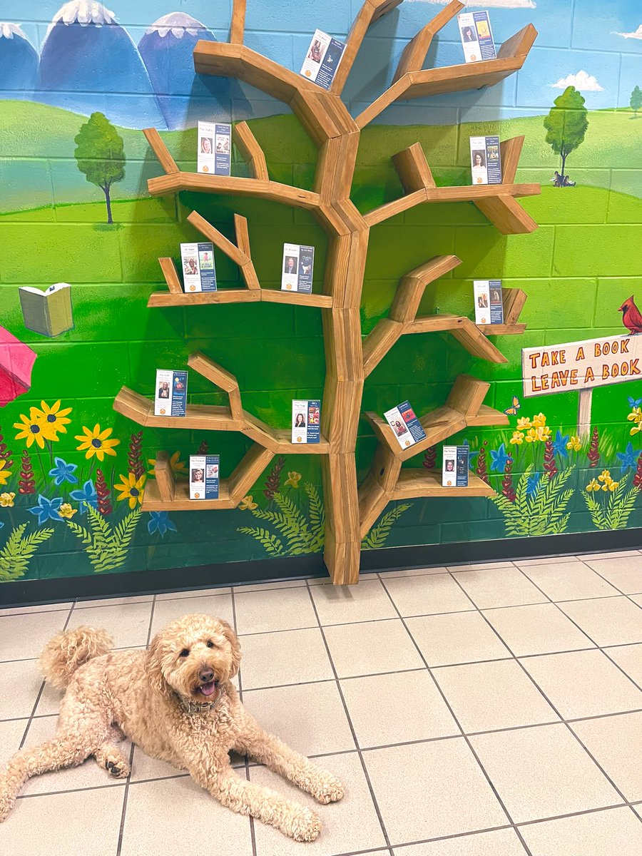 We love our “Rooted in Reading” book recommendation displays. Thank you to various <a href="/FCSchoolsGA/">Forsyth County Schools</a> family that sent in book recommendations!  We have a wide-variety of books to spotlight for our <a href="/HawCreekES/">Haw Creek Elementary</a> Huskies!  Thank you, thank you!! #fcsconnects