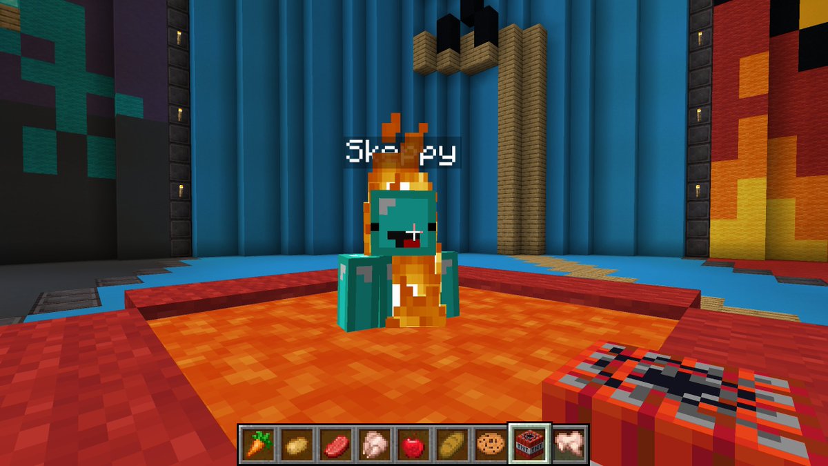 Skeppy jumped in the stew I was making