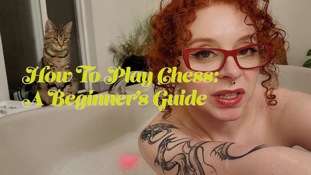 pomegprincess's tweet photo. NEW VIDEO:
I teach you how to play chess from the comfort of my Jacuzzi tub (with the help of all these damn cats), then we try to play a video game called Sex Chess.
2+ hour video available now on Patreon
https://t.co/uNFdjsYrFF https://t.co/b7BiHpOrJT