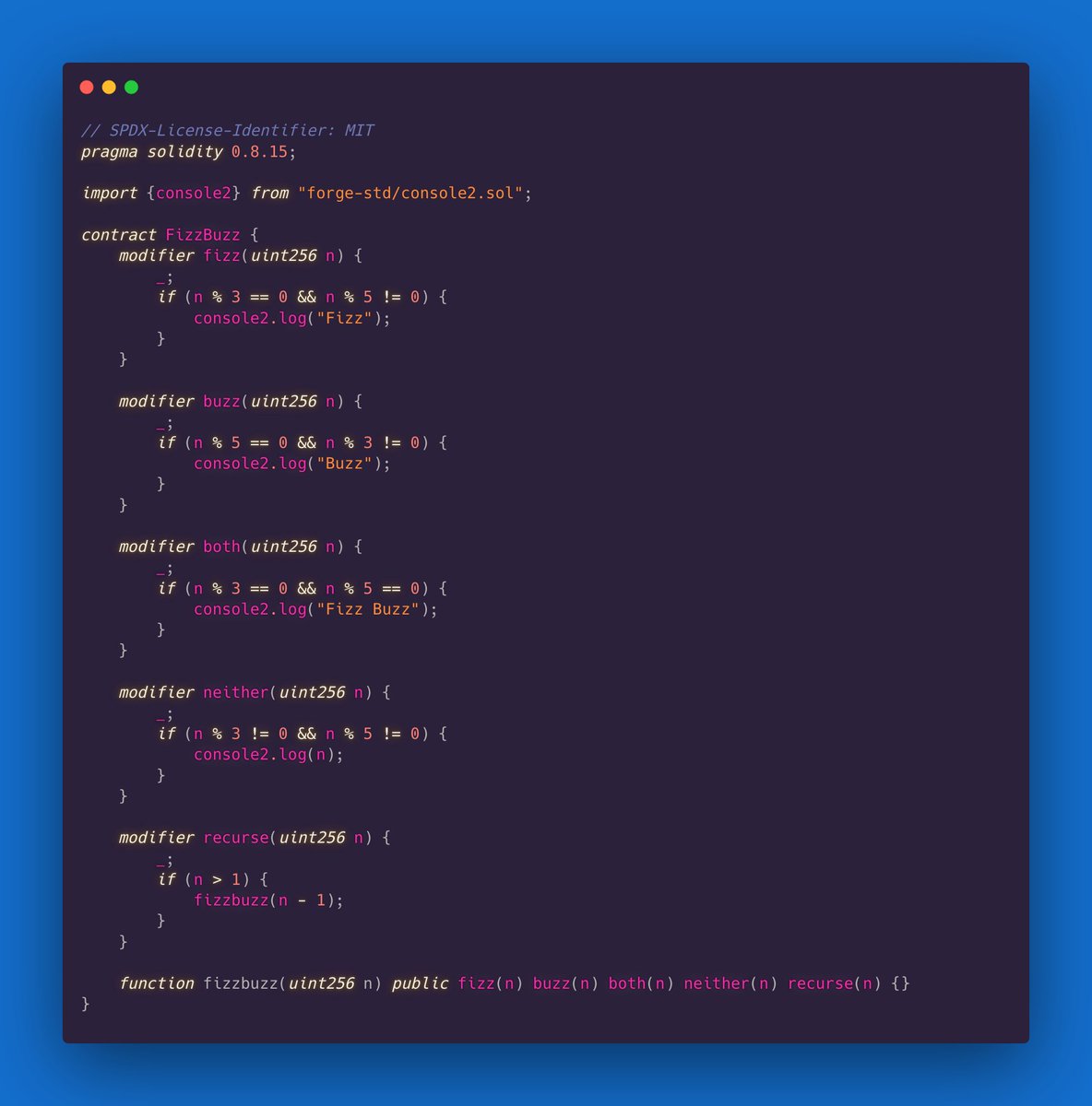 0xkarmacoma's tweet photo. why would you write function bodies when you can do this https://t.co/EZnCxNt1Wc