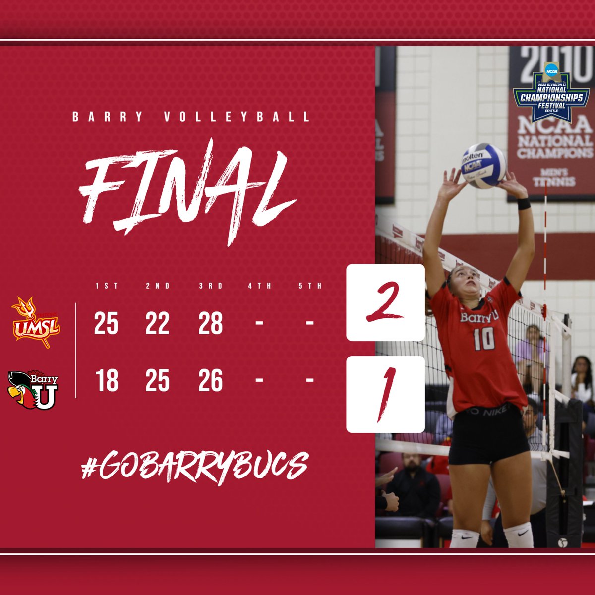 Barry University Volleyball tweet media