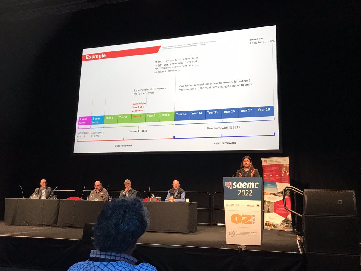 anna_chica's tweet photo. Nethmi Amarasekera, Consulting Lawyer at Hetherintons provided top tips to understanding the new regulations for exploration and mining - navigating Mining Act changes can be tough, so it’s great to hear how to apply these to licenses and leases @_SAEMC #SAEMC22 @DEM_sagov https://t.co/dTHwAQePkg